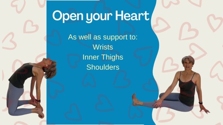 Heart opening sequence with wrist and inner thigh toning | Yoga with Rita – Fulcrum Blu