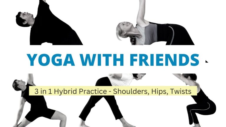 Hybrid Practice – Shoulders, lengthen side body, hamstrings | Rita Knorr – Fulcrum Blu Yoga