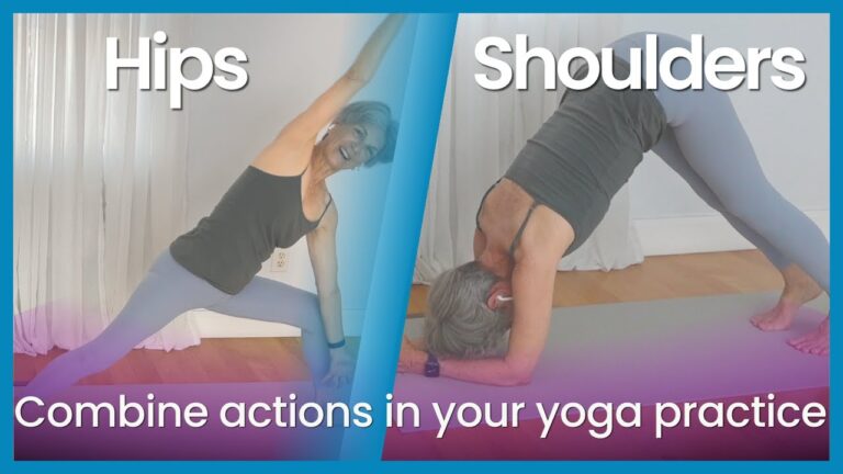 Assimilate actions for Hips & Shoulders in your practice | Yoga with Rita – Fulcrum Blu