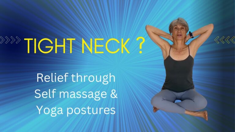 Tight neck? Simple restorative postures for shoulder & neck stiffness | Yoga with Rita – Fulcrum Blu