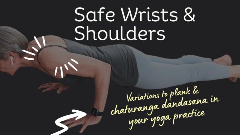 Protect your shoulders and wrists in plank & chaturanga | Yoga with Rita – Fulcrum Blu