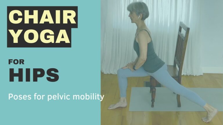 Poses to tone hips while seated in a chair | Yoga with Rita – Fulcrum Blu