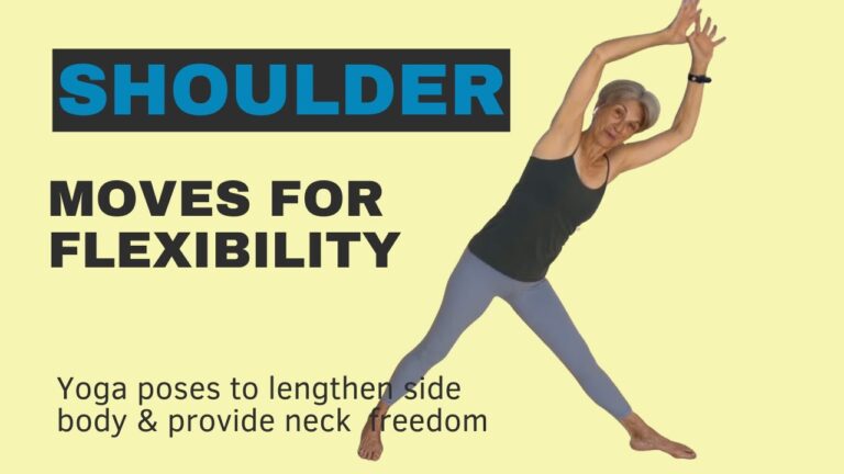 Poses to aid shoulder rotation and ease tight neck muscles | Yoga with Rita – Fulcrum Blu