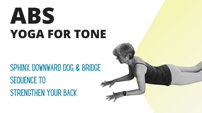 Sphinx and Bridge pose variations to tone your Abdominals | Yoga with Rita – Fulcrum Blu