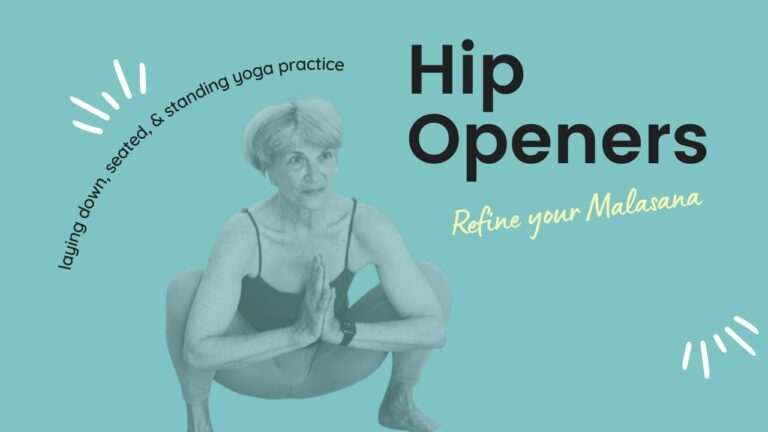 Open your hips to prepare for squats | Yoga with Rita – Fulcrum Blu