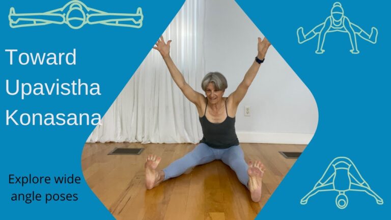 Moving to Upavistha Konasana – Hip, hamstring, and spinal alignment | Rita Knorr – Fulcrum Blu Yoga